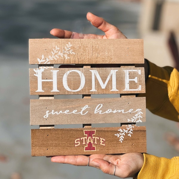 I-State Wood Home Sweet Home Hot Plate